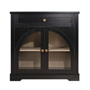 Modern Sideboard Cabinet With 1 Drawer And 2 Arched Doors