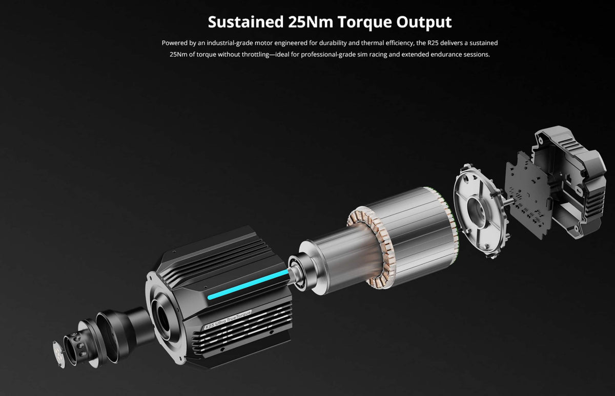 Moza Racing - R25 Ultra Direct Drive Sim Racing Wheelbase for Windows