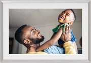 Aura Home - Aura Carver Mat 10 Digital Wifi Photo Frame-Sandstone with Paper Mat - Sandstone (Light)