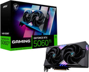 MSI - NVIDIA GeForce RTX 5060 Ti 16G GAMING OC 16GB GDDR7 PCI Express Gen 5 Graphics Card - Black