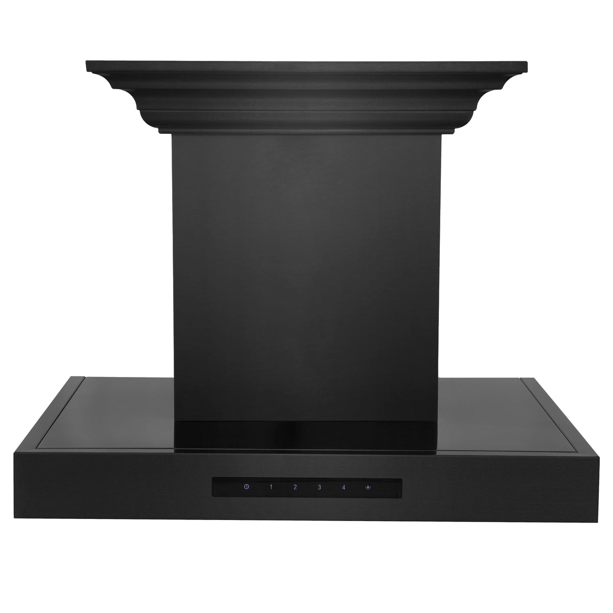 ZLINE - 24 inches - Externally Vented - Wall Range Hood - Black Stainless Steel