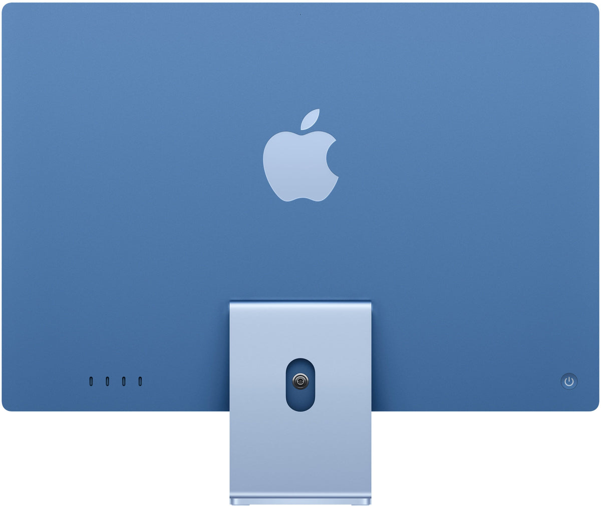 Apple - iMac 24-inch All-in-One - M6 chip - 12 Core CPU - 12 Core GPU - Standard Glass - 16GB Memory - 512GB SSD - Blue
