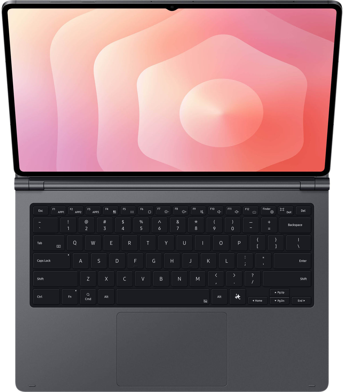 Samsung - Galaxy Tab S11 Ultra Pro Keyboard - Gray
