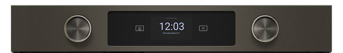 KitchenAid - 30" Smart Built-In Single Electric Wall Oven with Intelligent Cooking Camera - Black Ore