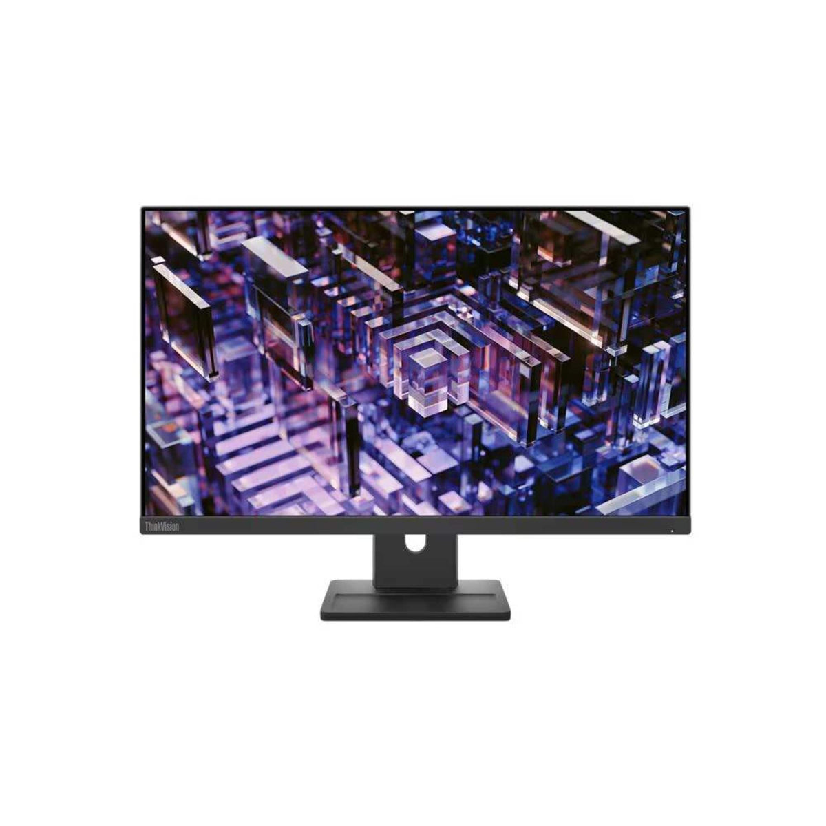 Lenovo - ThinkVision 23.8" IPS LED QHD (2560x1440) 100Hz Monitor (HDMI, DP) w/Speakers - Black