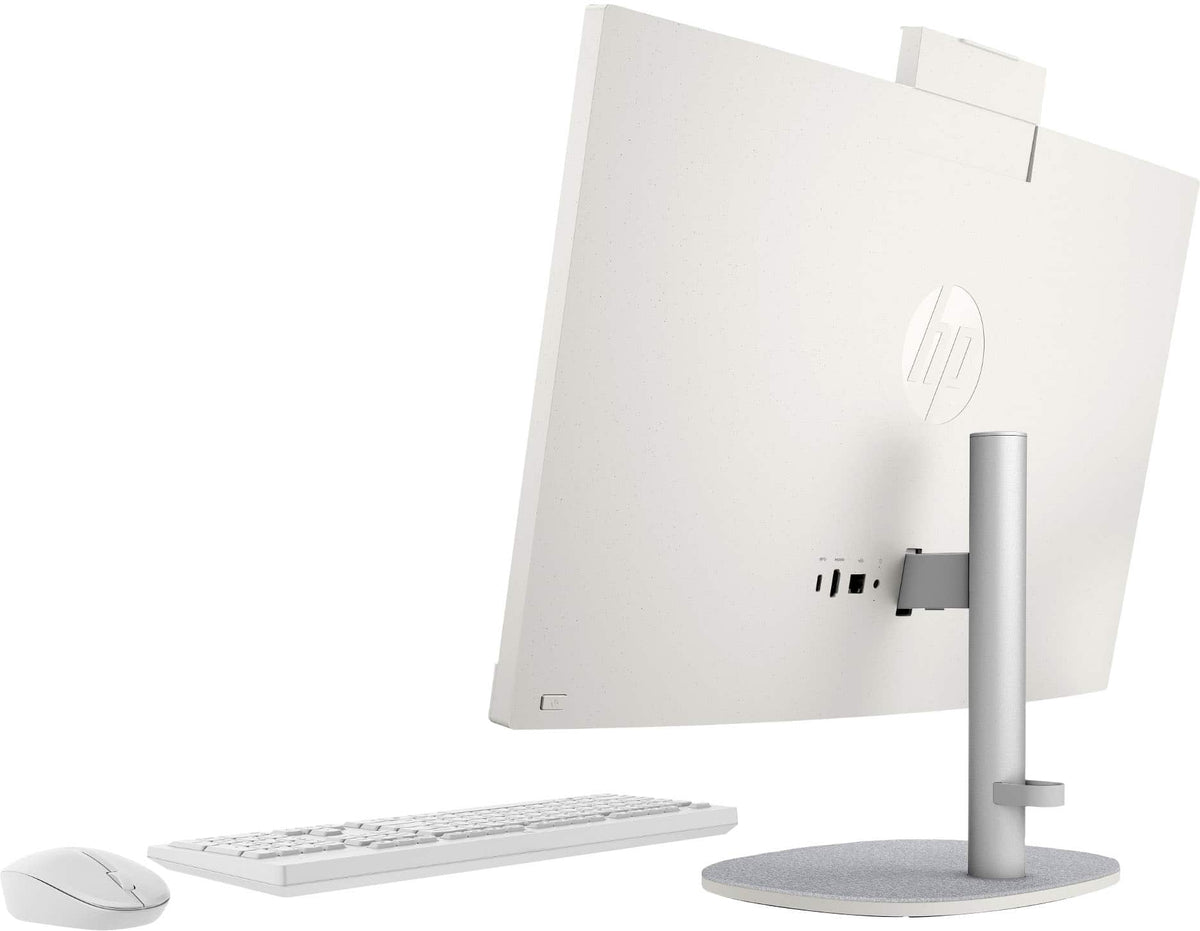 HP - 23.8" Full HD Touch-Screen All-in-One with Adjustable Height - Intel Core i5 1334U 2023 - 8GB Memory - 512GB SSD - Shell White