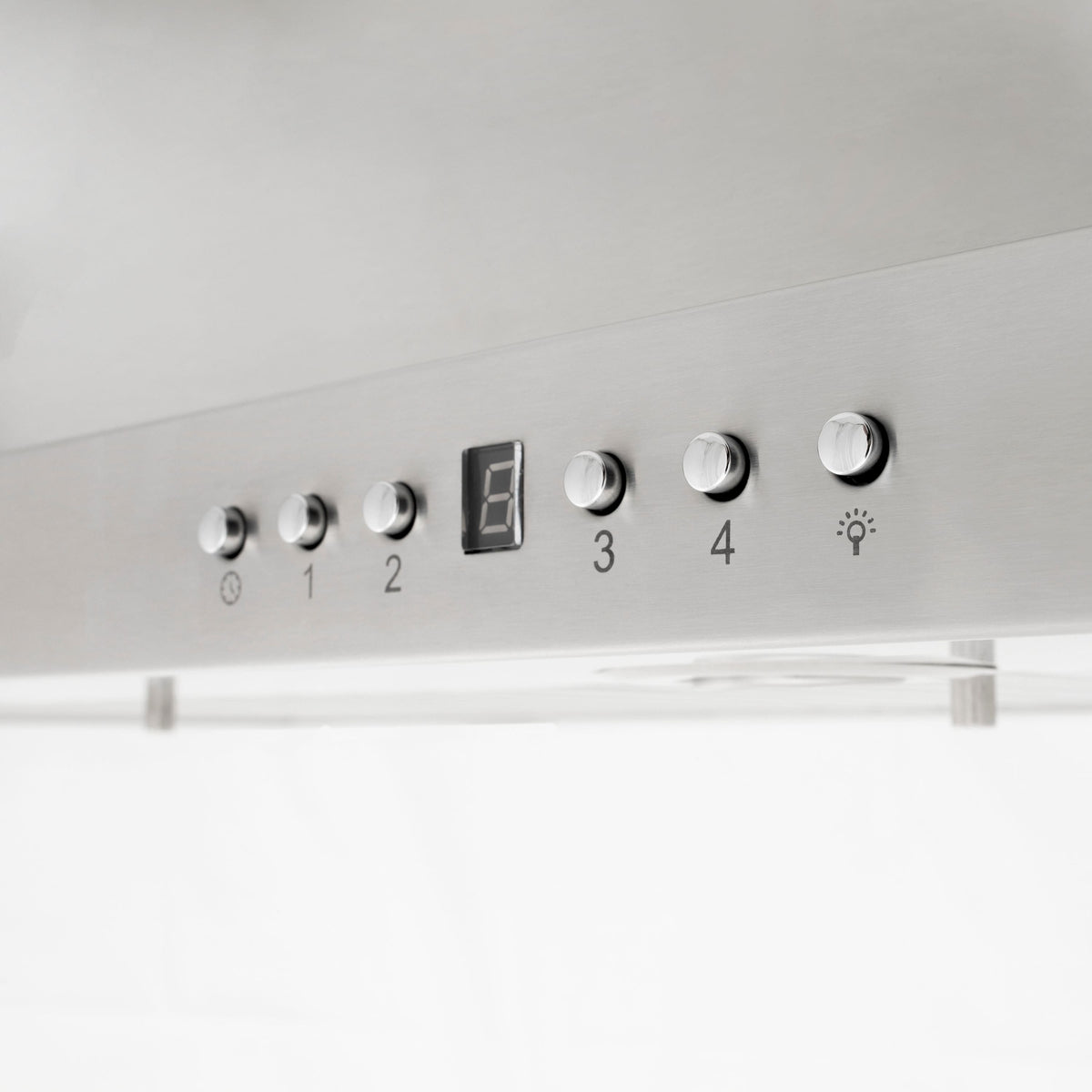 ZLINE - 30 inches - Externally Vented - Island Range Hood - Silver