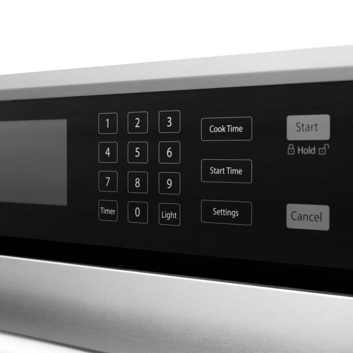 ZLINE - 30 in. Autograph Wall Oven w/ Air Fry and Self Clean w/ Matte Black Handle - Stainless Steel