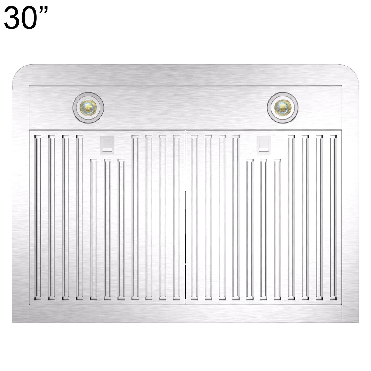 Windster Hoods - 30 inches - Externally Vented - Under cabinet Range Hood - Stainless Steel