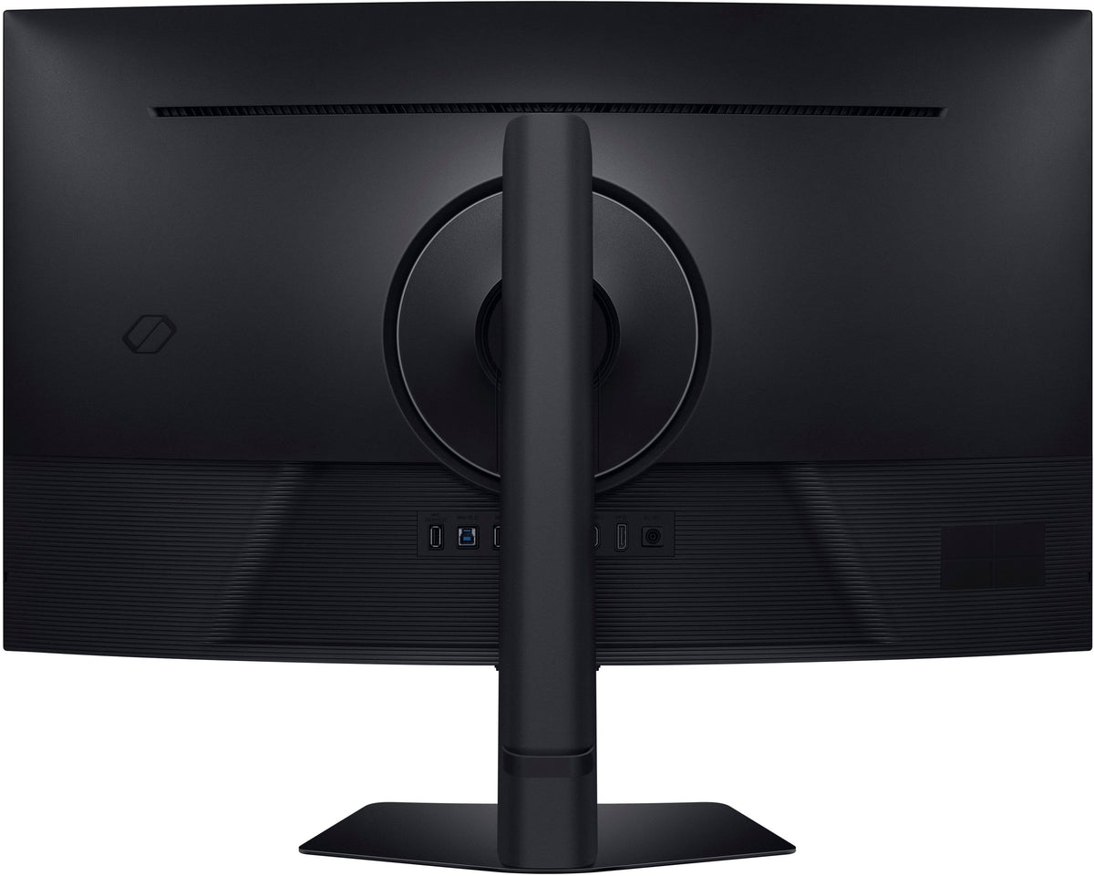 Samsung - 37" Odyssey G75F 4K 165Hz 1ms AMD FreeSync Prem Pro Curved Gaming Monitor with HDR 600 (DisplayPort, HDMI) - Black