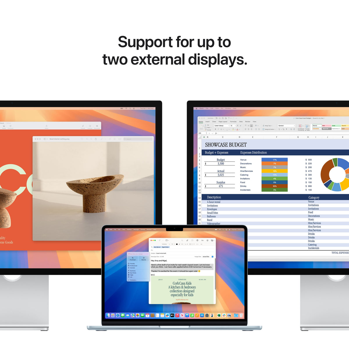 Apple - MacBook Air 13-inch Laptop - Apple M4 chip Built for Apple Intelligence - 24GB Memory - 1TB SSD - Midnight