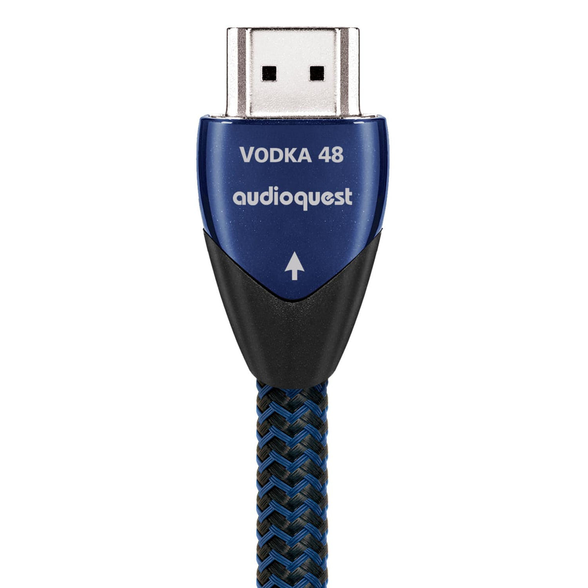 AudioQuest - Vodka 48 4.9' 4K-8K-10K 48Gbps HDMI Cable - Blue on Black