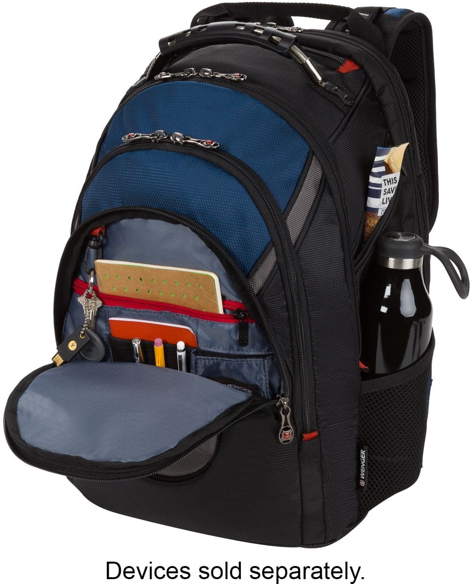 SwissGear - Ibex Backpack for 17'' Laptop - Blue