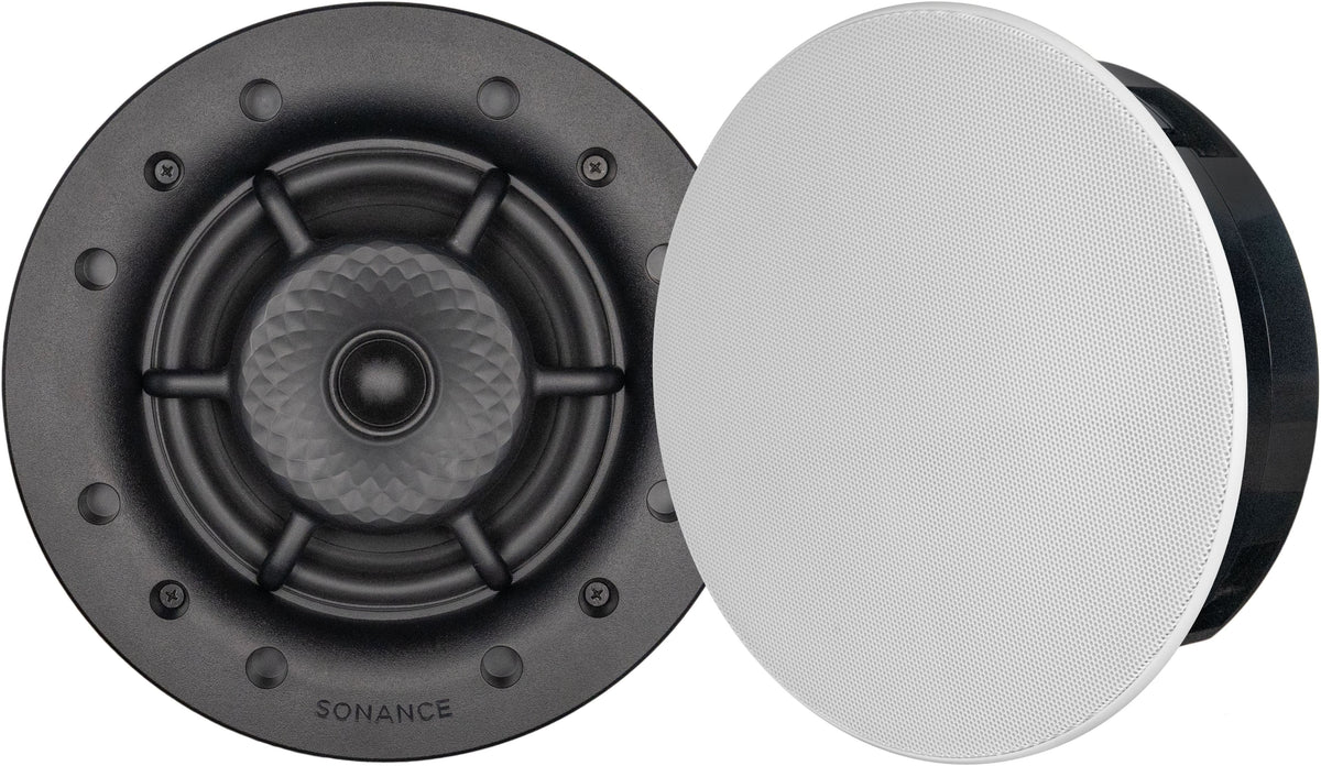 Sonance - VXXT6R - Visual Experience Extreme 6.5" 2-Way Indoor/Outdoor In Ceiling Speakers (Pair) - Paintable White