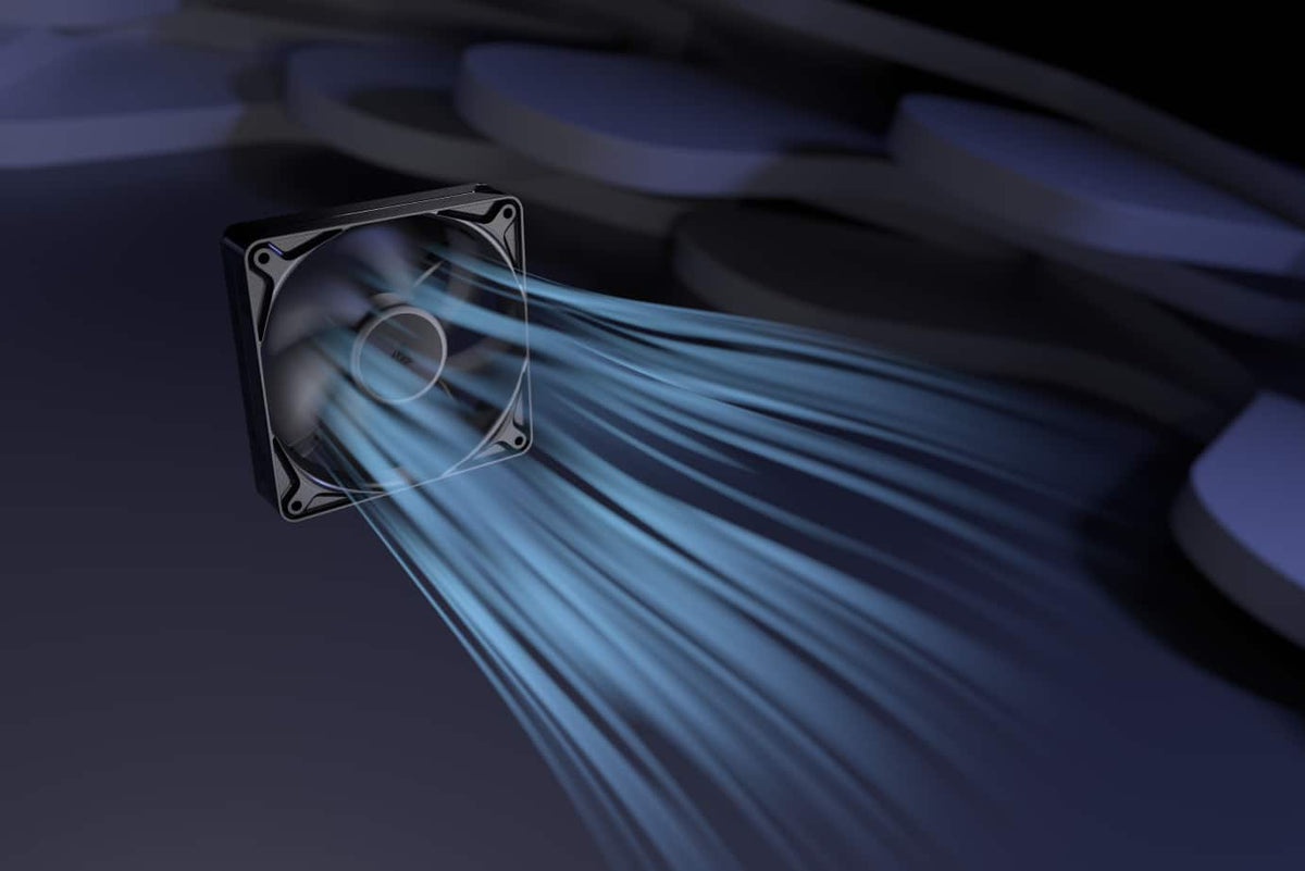CORSAIR - RS120 II 120mm PWM Fan - Black