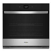Whirlpool - 30" Built-In Single Electric Convection Wall Oven with Air Fry When Connected - Stainless Steel