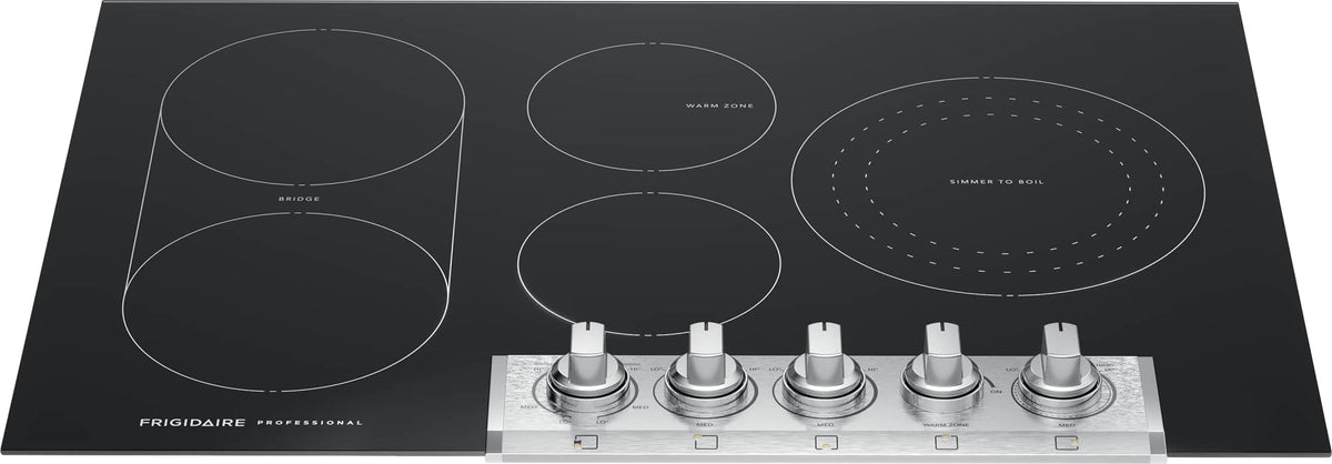 Frigidaire - Professional 30" Electric Cooktop - Stainless Steel