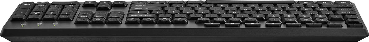Best Buy essentials™ - Full-size Wireless Membrane Keyboard and Mouse Bundle with USB Receiver - Black