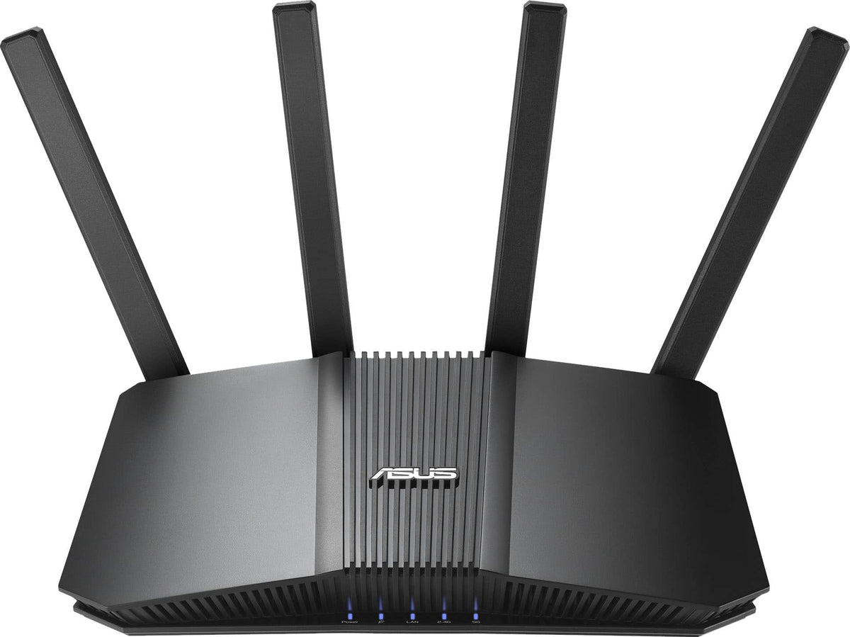 ASUS - RT-BE82U BE6500 Dual-Band Wi-Fi 7 Router - Black