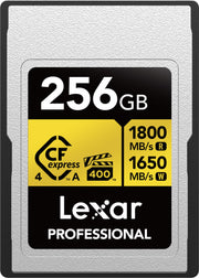 Lexar - Professional GOLD CFexpress 4.0 Type A 256 GB
