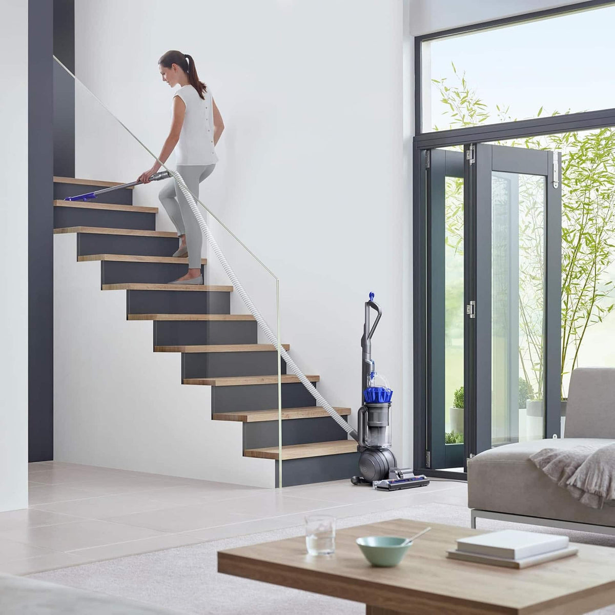 Dyson - Exclusive Ball Animal 2 Plus Corded Upright Vacuum with 5 Accessories - Molded Blue