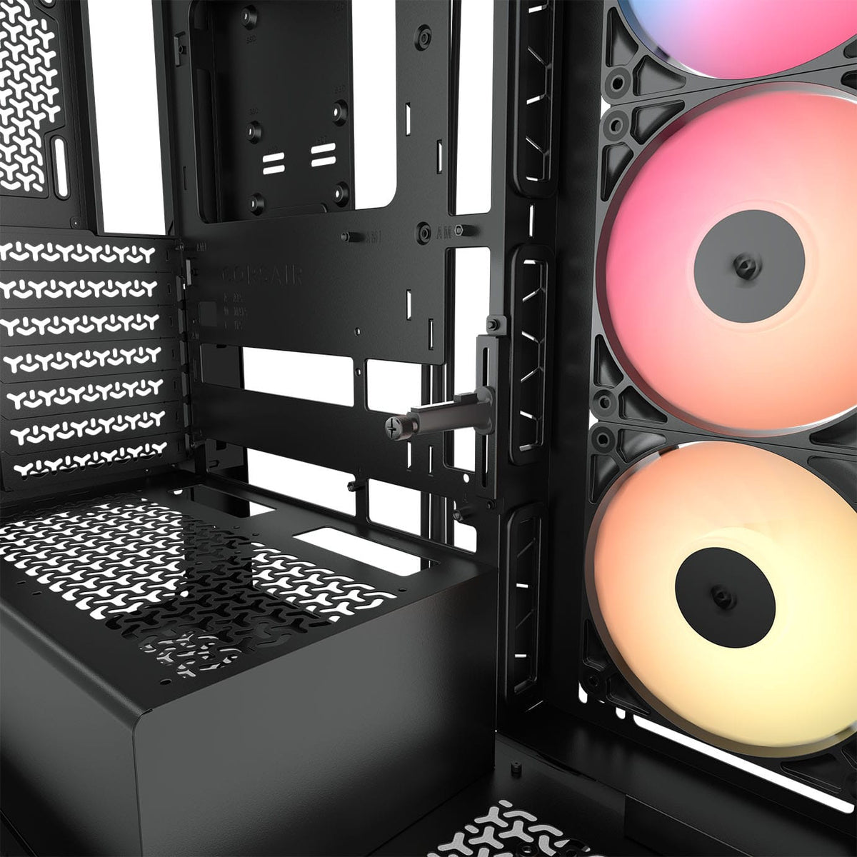 CORSAIR - 3500X RS-R ARGB ATX Mid-Tower PC Case - Black
