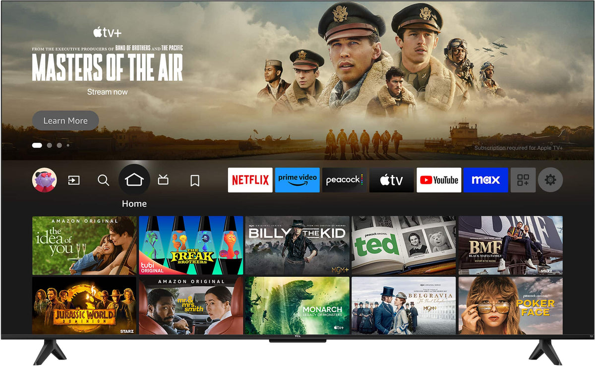 TCL - 55" Class F35-Series 4K UHD HDR LED Smart Fire TV (2025)