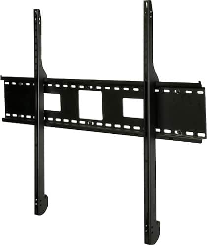Peerless-AV - SmartMount Display Wall Mount For Most 60" - 98" Flat Panel Displays - Black, Semi-gloss Black