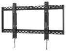 Peerless-AV - Security SmartMount Universal Flat Mount For 46" to 90" TV's - Semi-gloss Black, Black