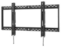Peerless-AV - Security SmartMount Universal Flat Mount For 46" to 90" TV's - Semi-gloss Black, Black