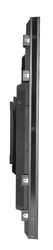 Peerless-AV - Security SmartMount Universal Flat Mount For 46" to 90" TV's - Semi-gloss Black, Black