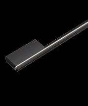 Contemporary Handle, 24" Compatible with Fisher & Paykel Integrated DishDrawer and Dishwasher - Brushed Black
