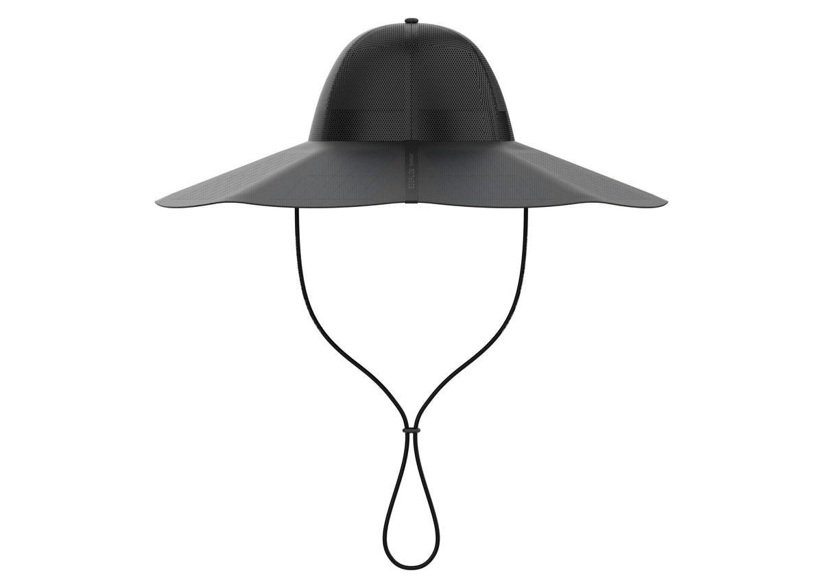 EcoFlow - Portable Solar Panel Power Hat (M-L) - Black