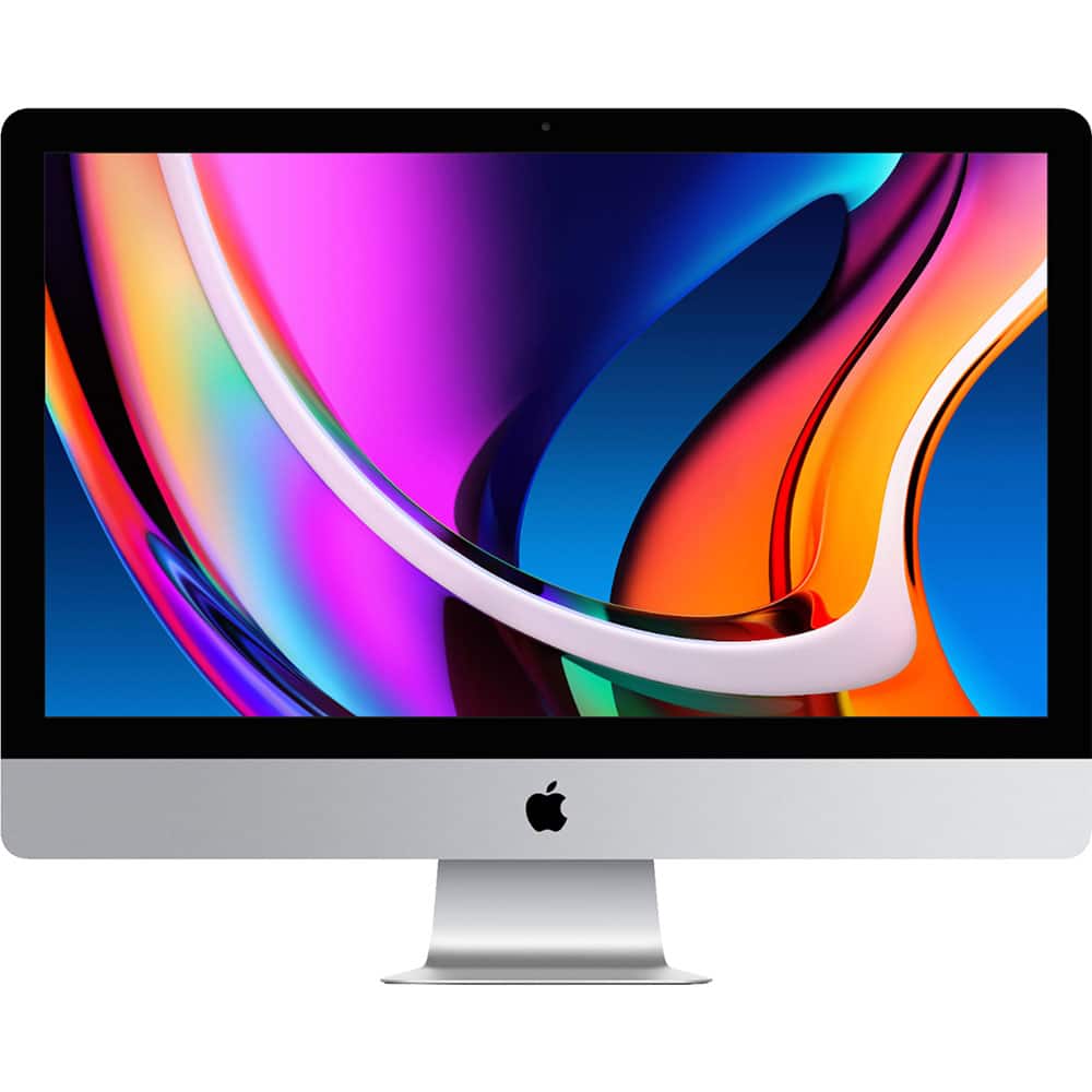 Apple - Certified Refurbished 27" iMac with Retina 5K Display - Intel Core i5 3.1GHz - 8GB Memory - 256GB SSD (2020) - Silver