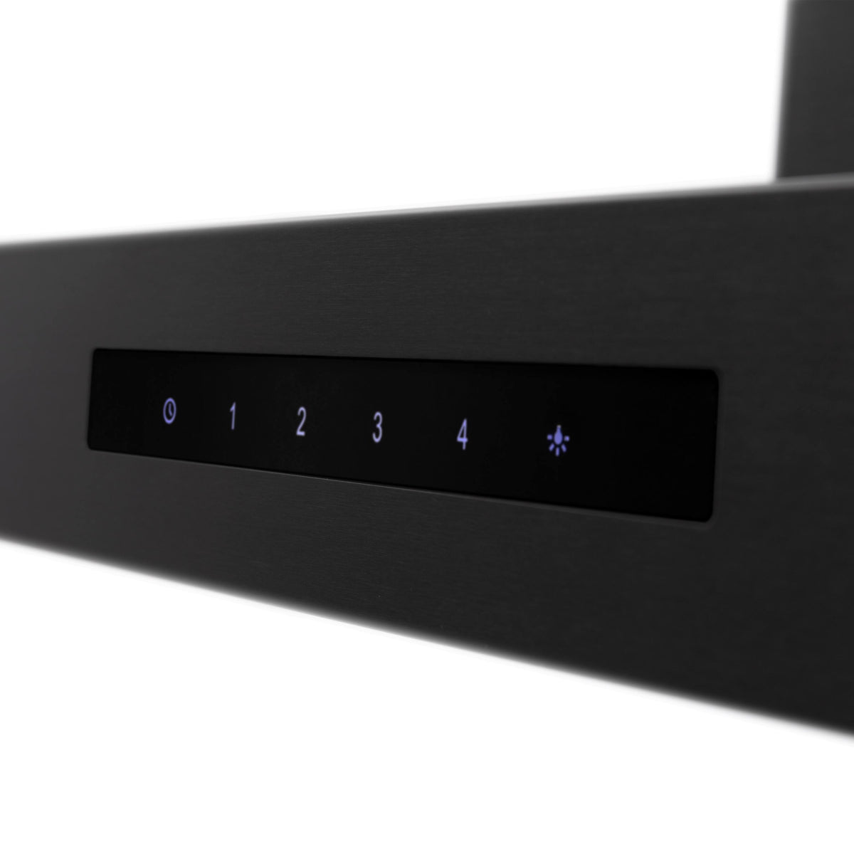 ZLINE - 30 inches - Externally Vented - Wall Range Hood - Black Stainless Steel