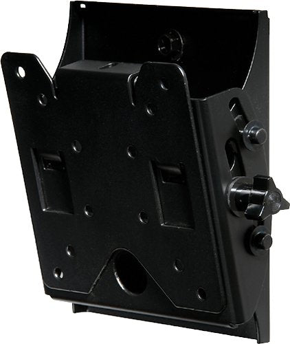 Peerless-AV - Tilt Display Wall Mount For Most 10" - 29" Flat Panel Displays - Black, Semi-gloss Black