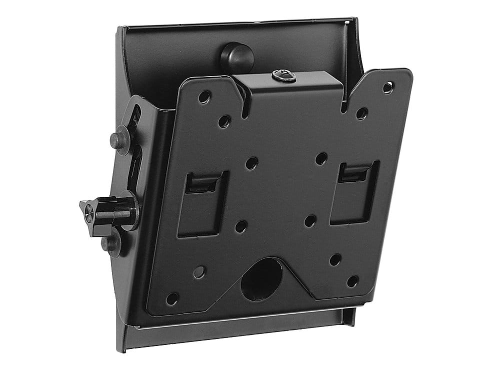 Peerless-AV - Tilt Display Wall Mount For Most 10" - 29" Flat Panel Displays - Black, Semi-gloss Black