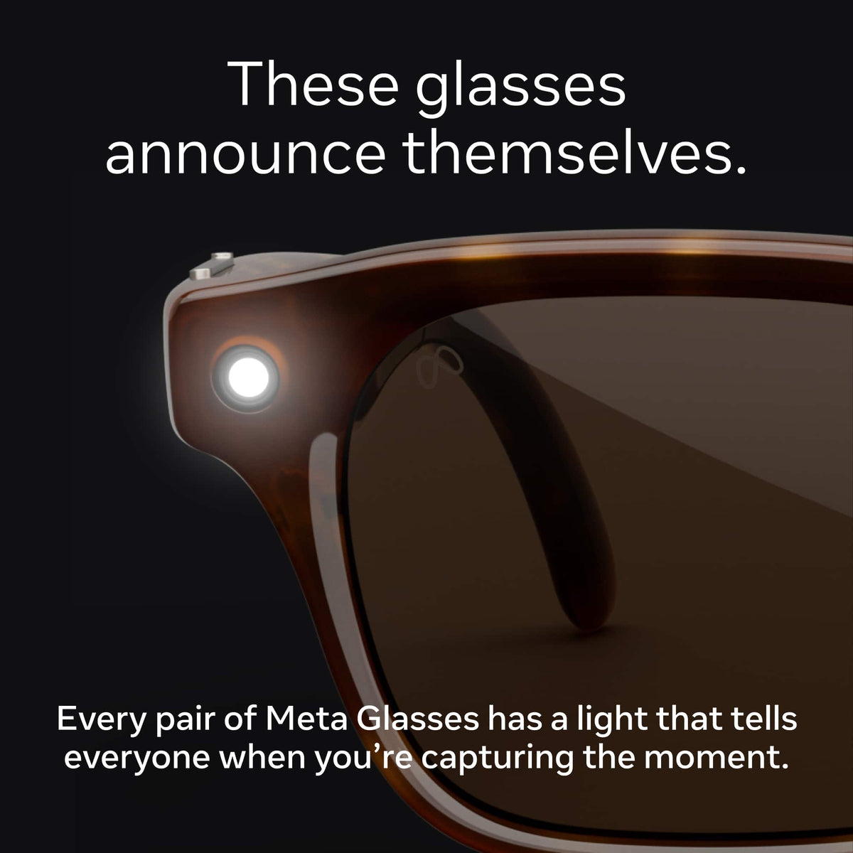 Meta - Glasses, Capri Lisa Edition, Smart Frame, AI Glasses - Grey Lenses - Eclipse