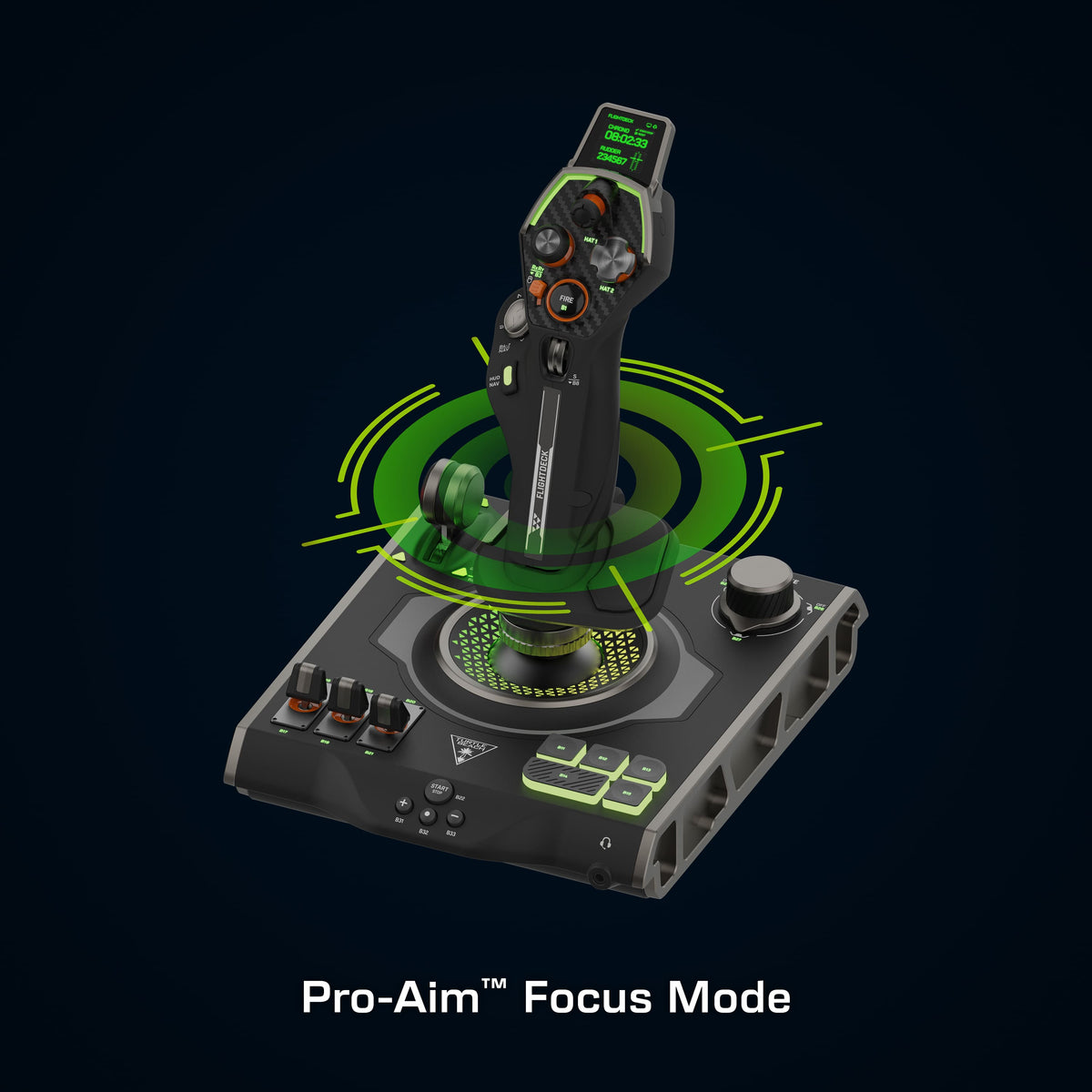 Turtle Beach - VelocityOne Flightdeck Universal HOTAS Simulation System Joystick & Throttle for Windows 10 & 11 PCs - Black