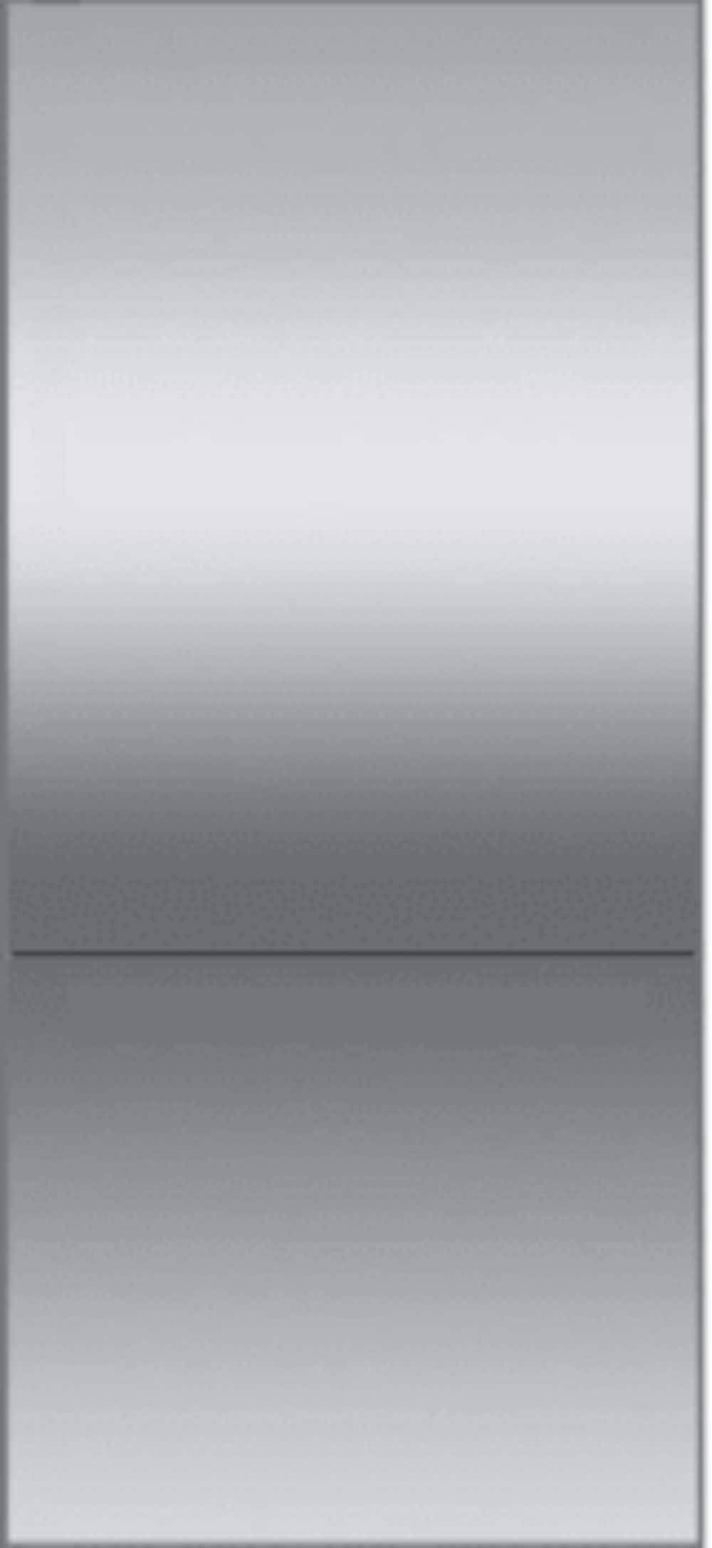 Fisher & Paykel - 36" Bottom Mount Column Door Panels, Right Hinge (Handles not Included) - Stainless Steel