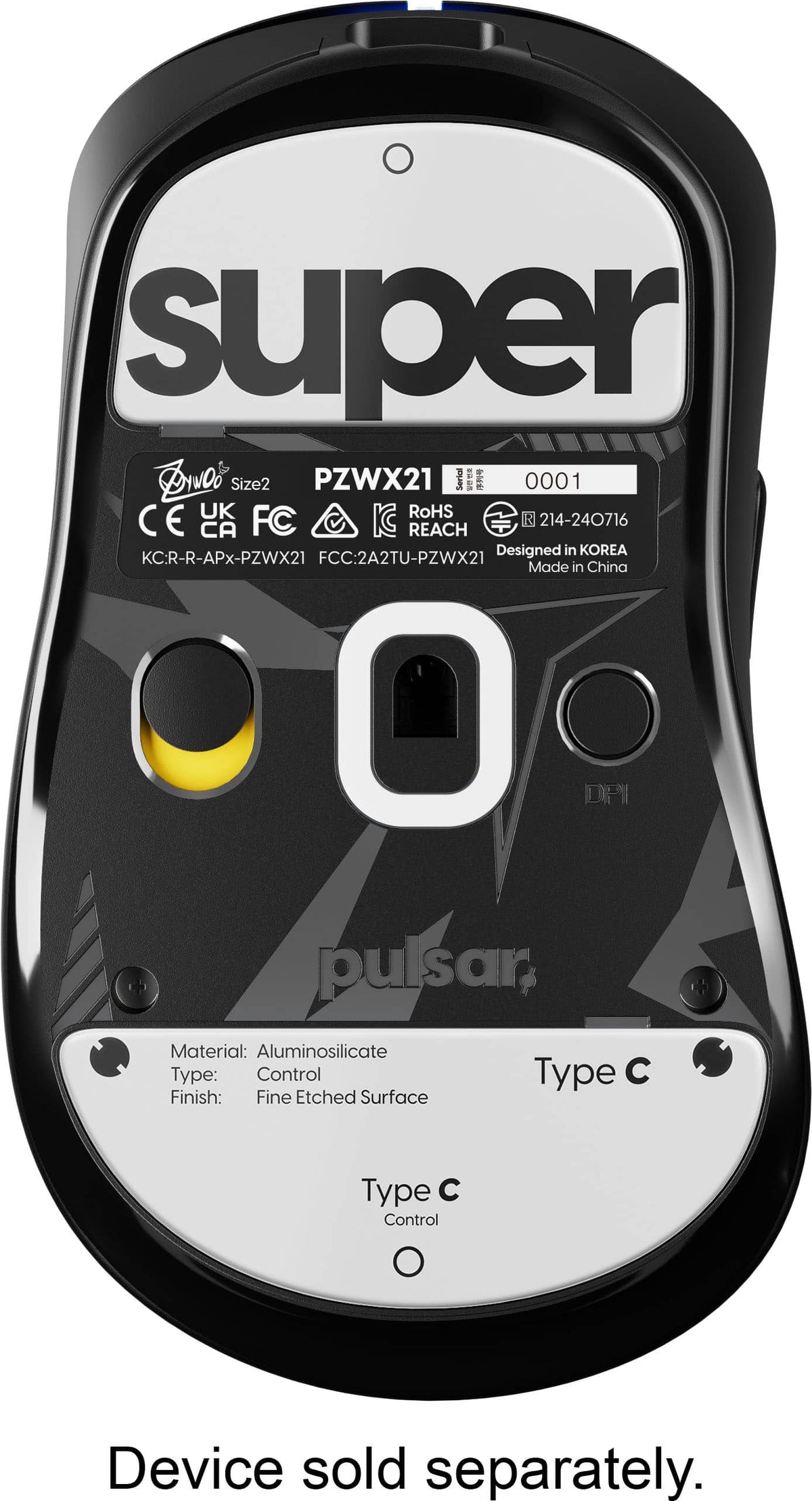 Pulsar - Superglide Type-C for Zywoo The Chosen - White