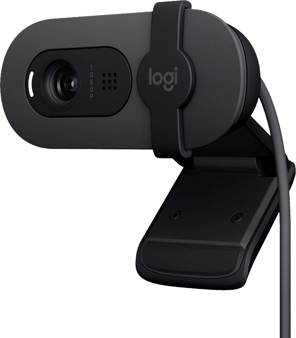 Logitech - Brio 100 1080p Full HD Webcam for Meetings and Streaming - Graphite