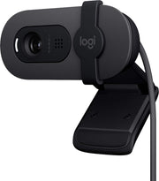 Logitech - Brio 100 1080p Full HD Webcam for Meetings and Streaming - Graphite