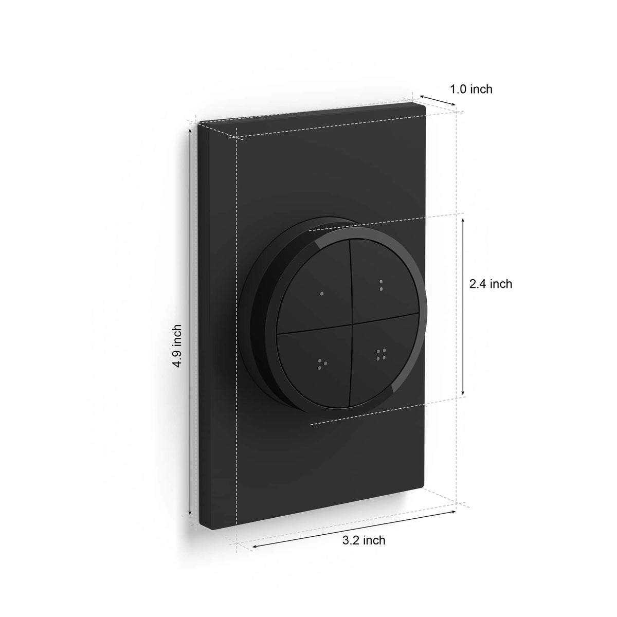 Philips - Hue Tap Dial Switch - Black
