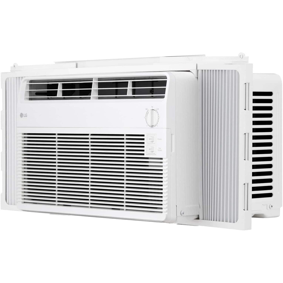 LG - 150 Sq. Ft. 5,000 BTU Window Air Conditioner - White