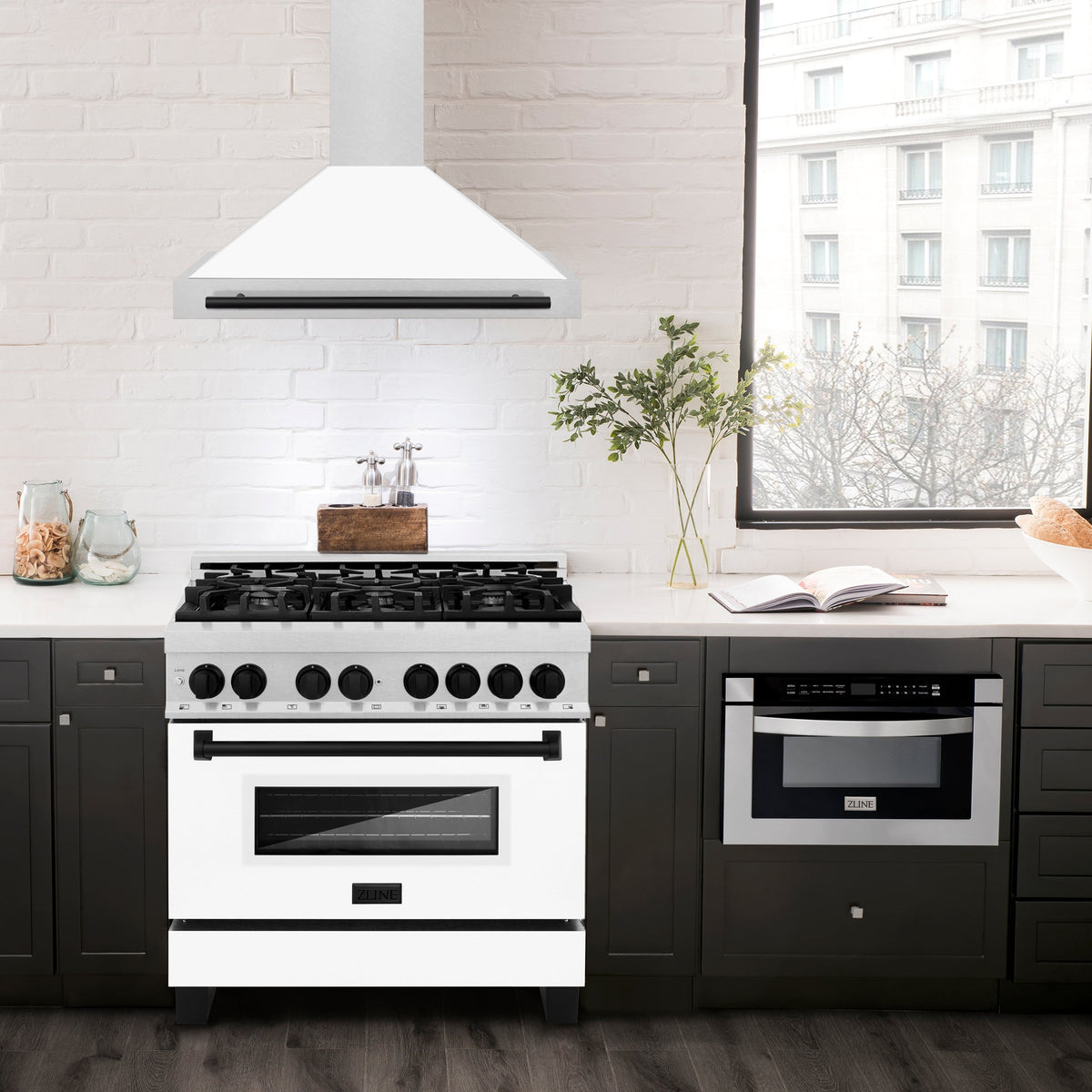 ZLINE Autograph Edition - 36 inches - Externally Vented - Wall Range Hood - Stainless Steel