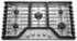 KitchenAid - 36 in. Wide 5 burners Built-In Gas Cooktop - Stainless Steel