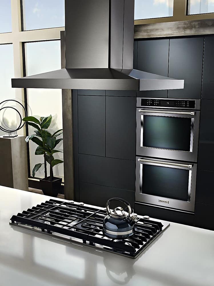 KitchenAid - 30 in. Wide 5 burners Built-In Gas Cooktop - Stainless Steel