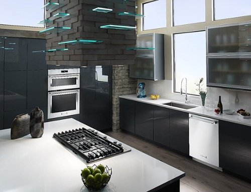 KitchenAid - 30 in. Wide 5 burners Built-In Gas Cooktop - Stainless Steel