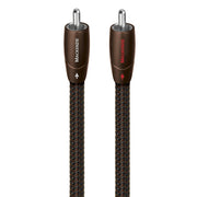AudioQuest - Mackenzie RCA > RCA 3.3' Analog Audio Interconnect Cable - Brown on Black